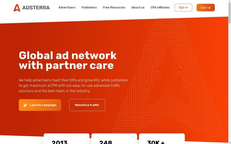 Adsterra - top Adult AD Networks List
