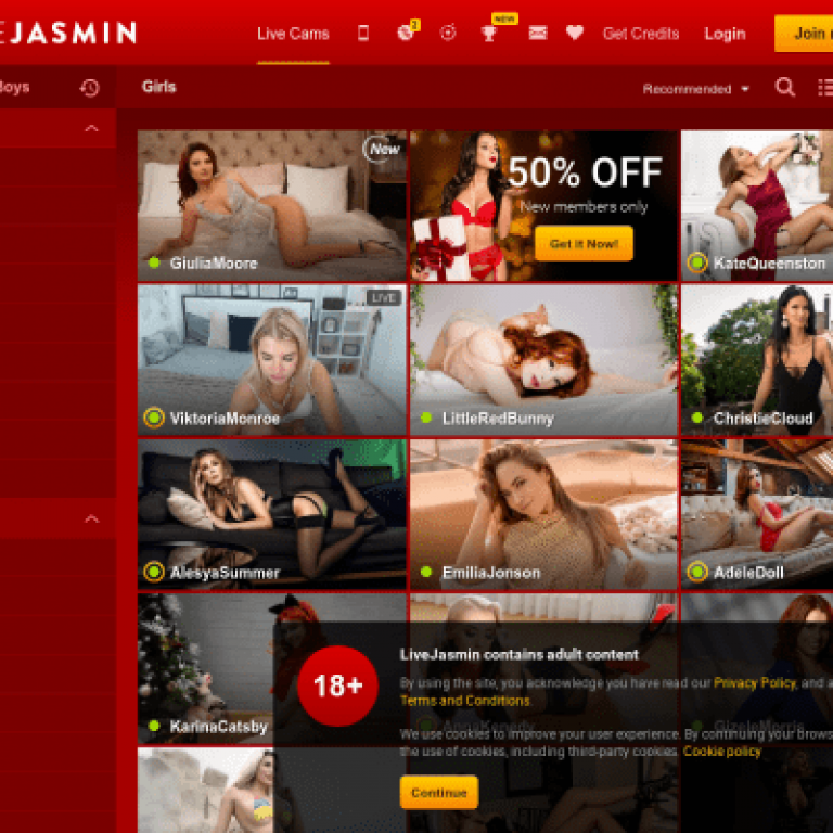 LiveJasmin - Top Live Sex Cam Sites