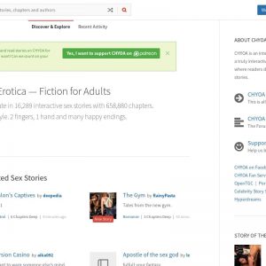 Chyoa - top Sex Stories Sites List