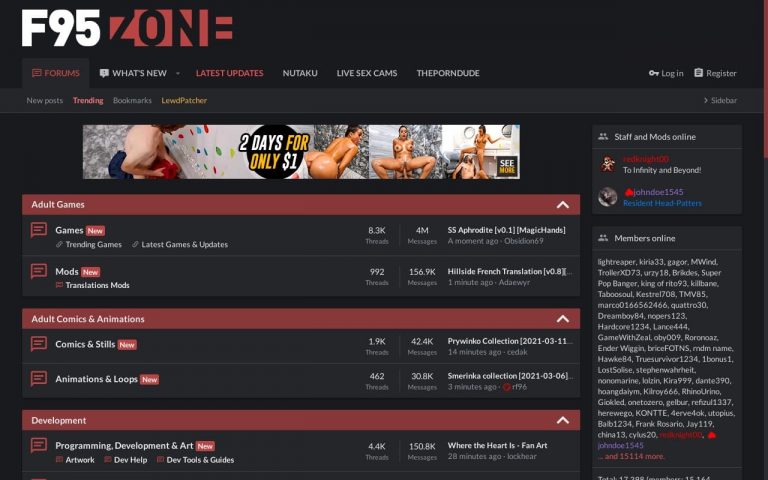 F95Zone - top Porn Forums List